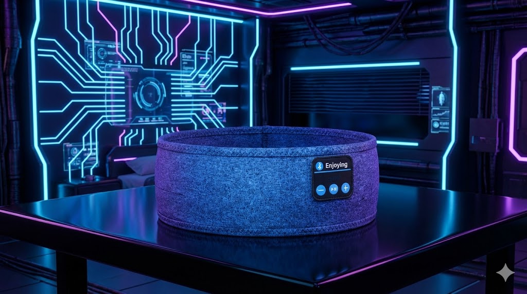 The "DreamBand" Bluetooth Sleep Headphones & Eye Mask