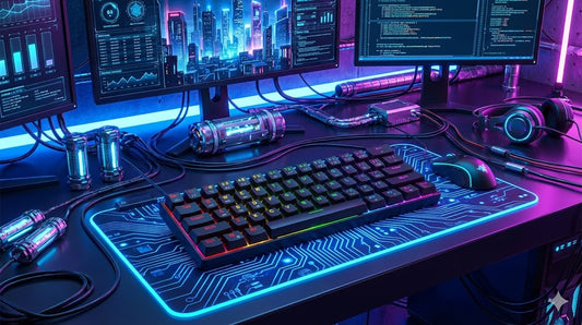 The "T60 Striker" Mechanical Gaming Keyboard (Red Switch)